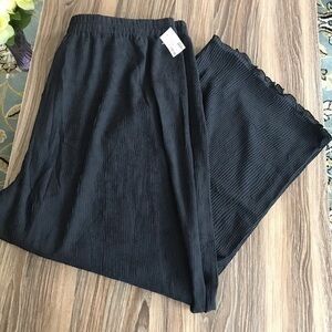 NWT PLeats Collection Crinkle Pant Sz 3XL